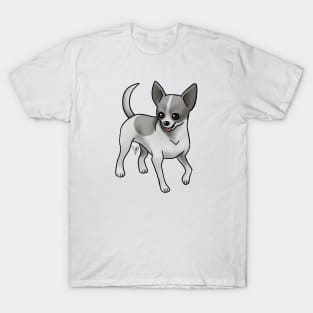 Dog - Chihuahua - Short Haired - Black and White T-Shirt